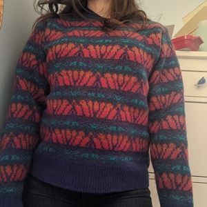 Vintage colorful sweater
